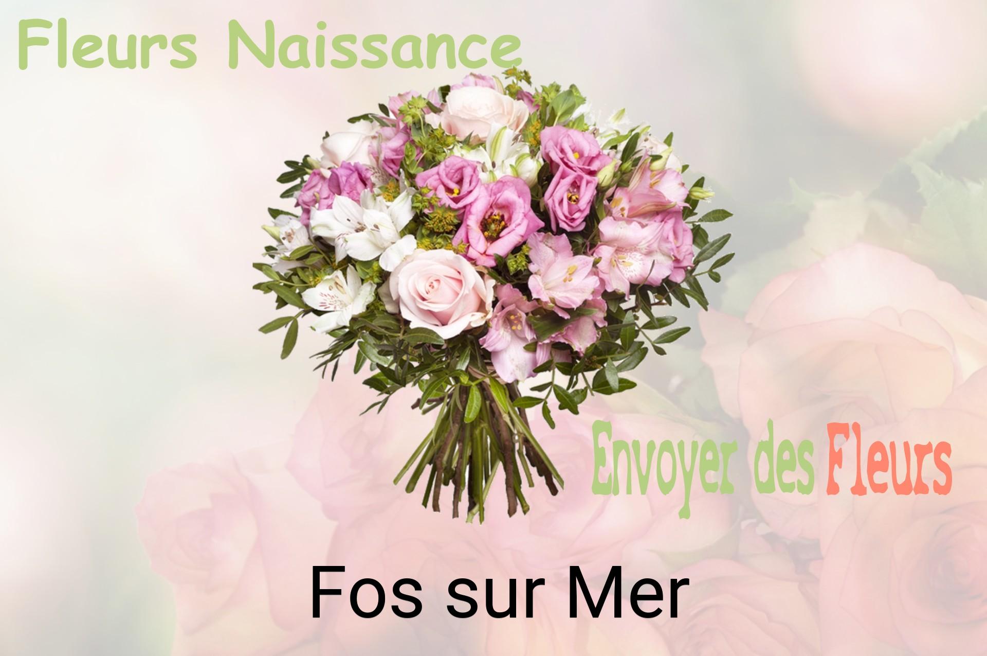 Bouquet de fleurs de naissance livré à Fos-sur-Mer
